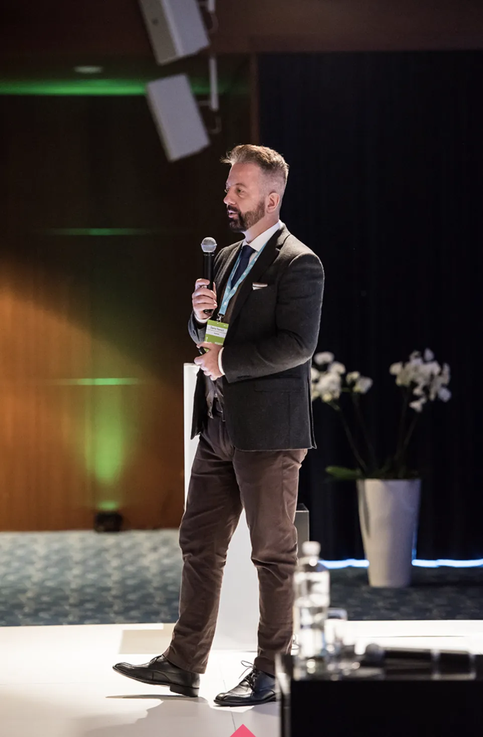 Damir Tomicic opening keynote at Enterprise Business Summit in Bled, Slovenia