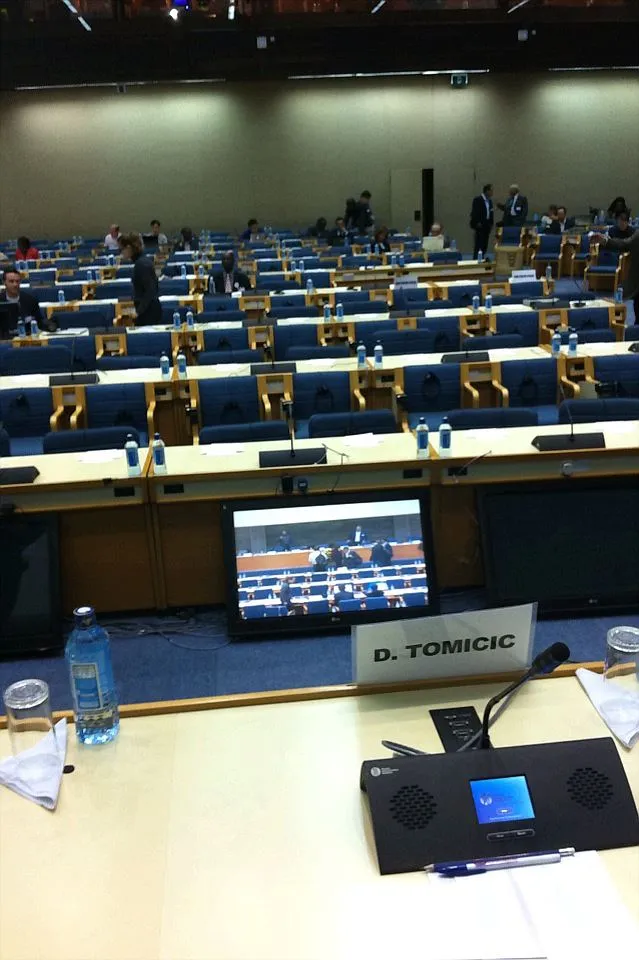 Damir Tomicic at Internet Governance Forum, United Nations HQ in Nairobi