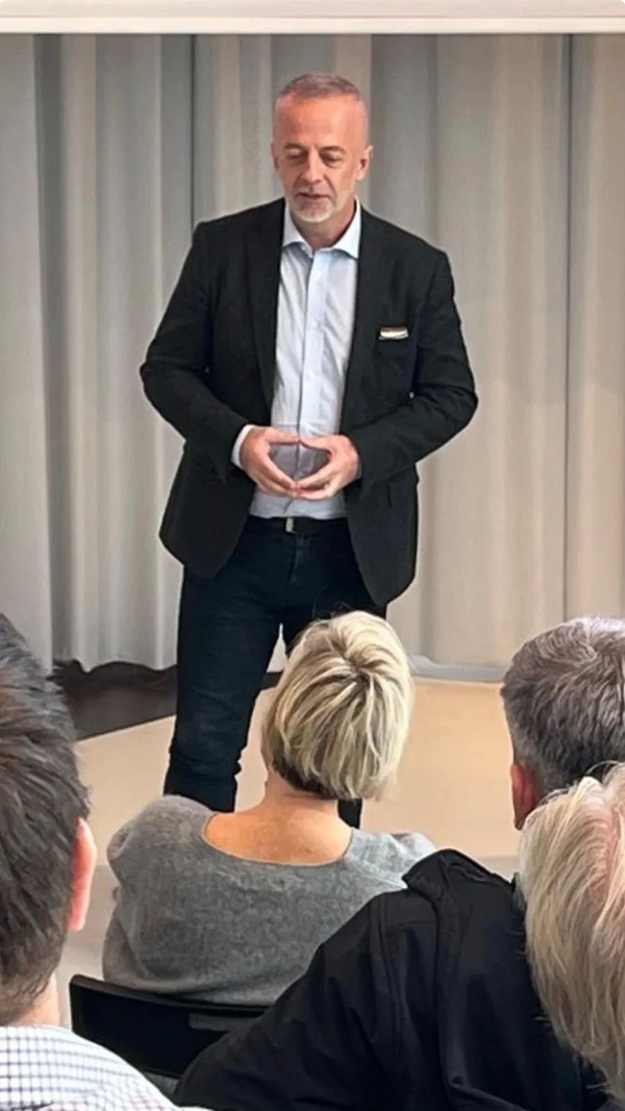 Damir Tomicic Founders Perspective at European Press Trip in Tallinn