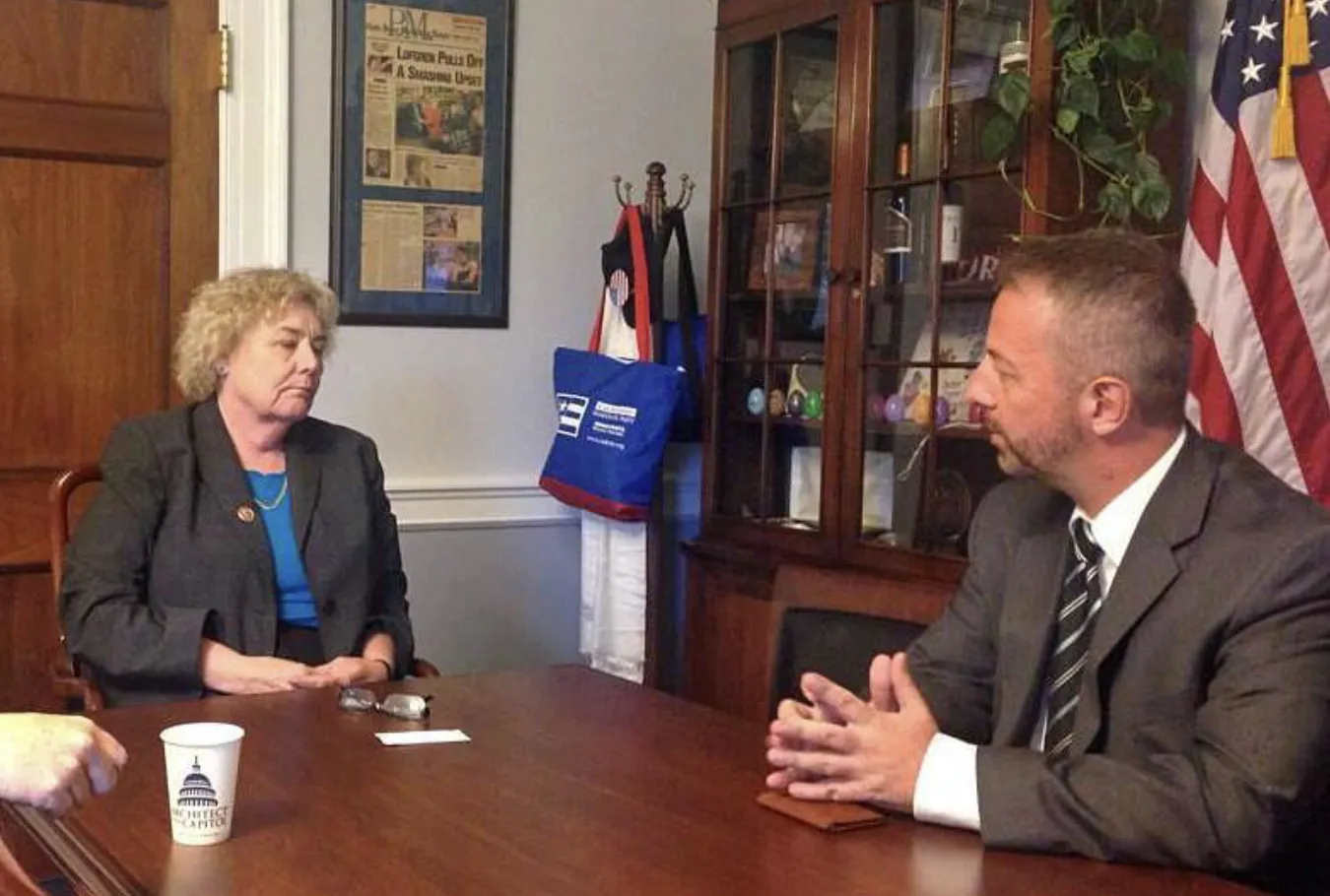 Damir Tomicic EU and US Collaboration meeting at Longworth House, The Capitol, Washington DC
